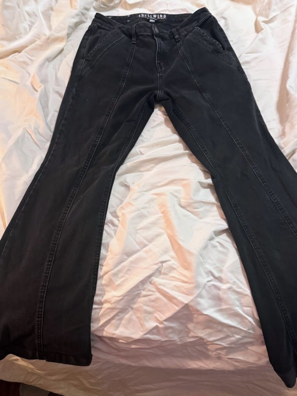 Idyllwind by Miranda Lambert Black Flare Jeans – Size 8